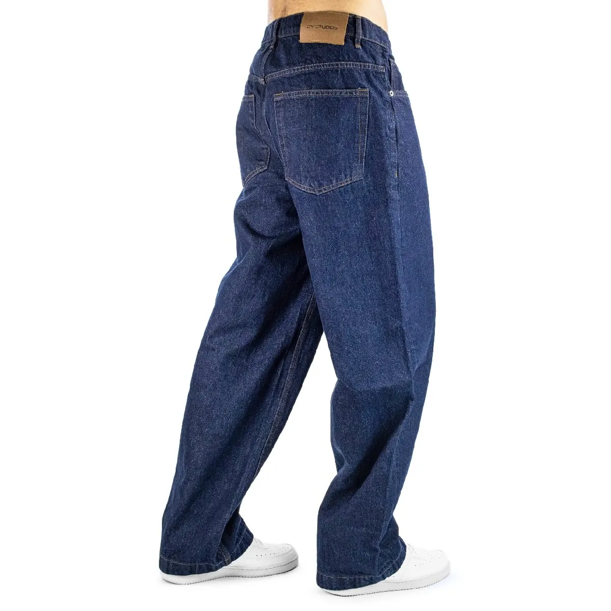 2Y Studios Eren Basic Wide Baggy Jeans J-WB-10001-RAW - dunkelblau