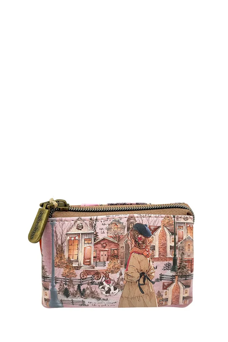 C-122-01-24B Sweet & Candy synthetisches 3-fach-Geldbörse