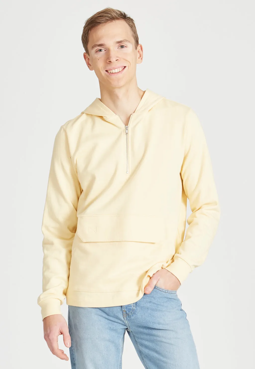 Hoodie MARTEN aus Bio-Baumwolle - Butter