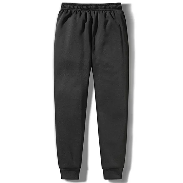 Lässige Herren-Jogginghose mit Plüsch-Futter und Kordelzug
