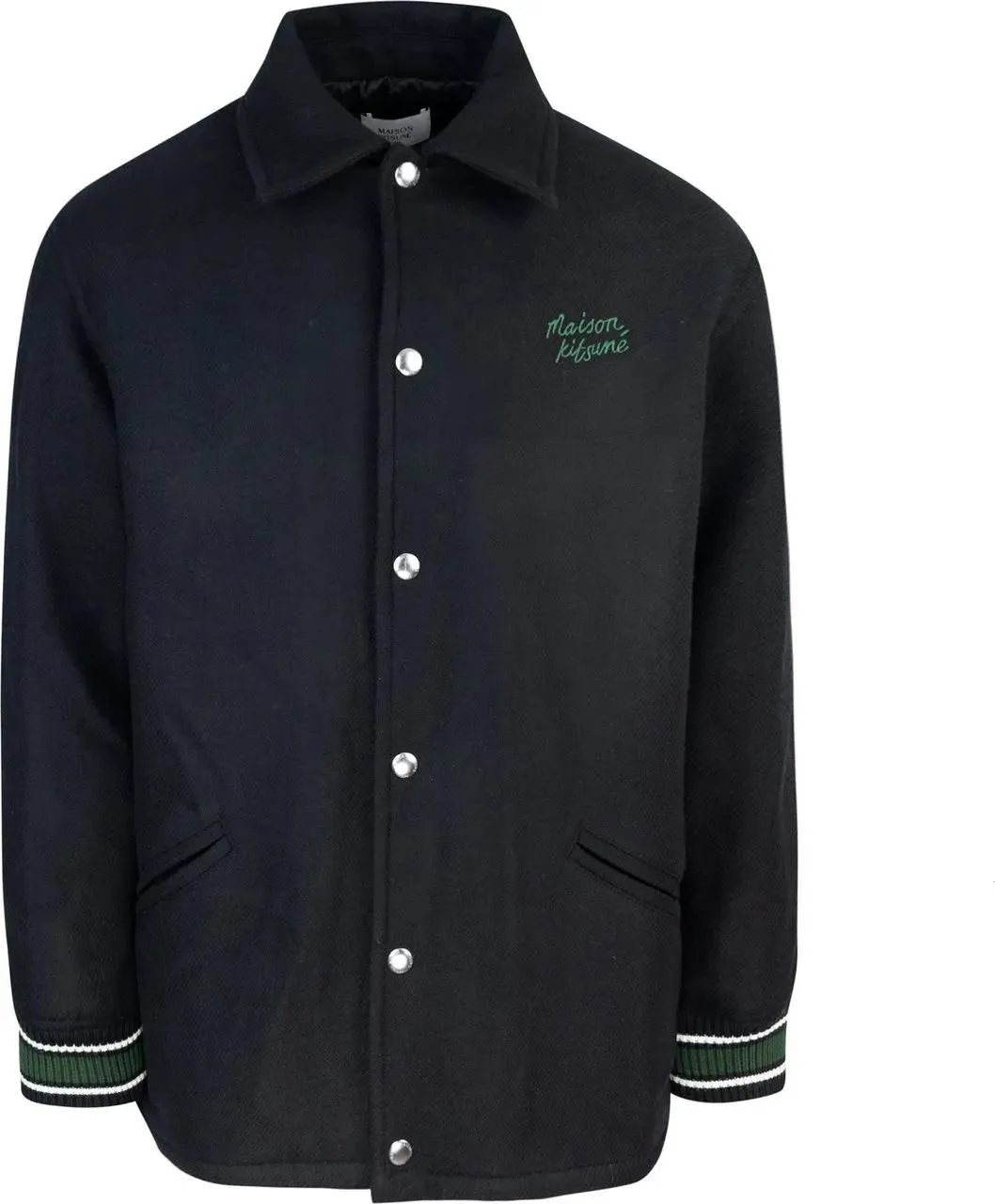  Maison Kitsune  MAISON KITSUNE' Coats Black schwarz  Daunenjacken 