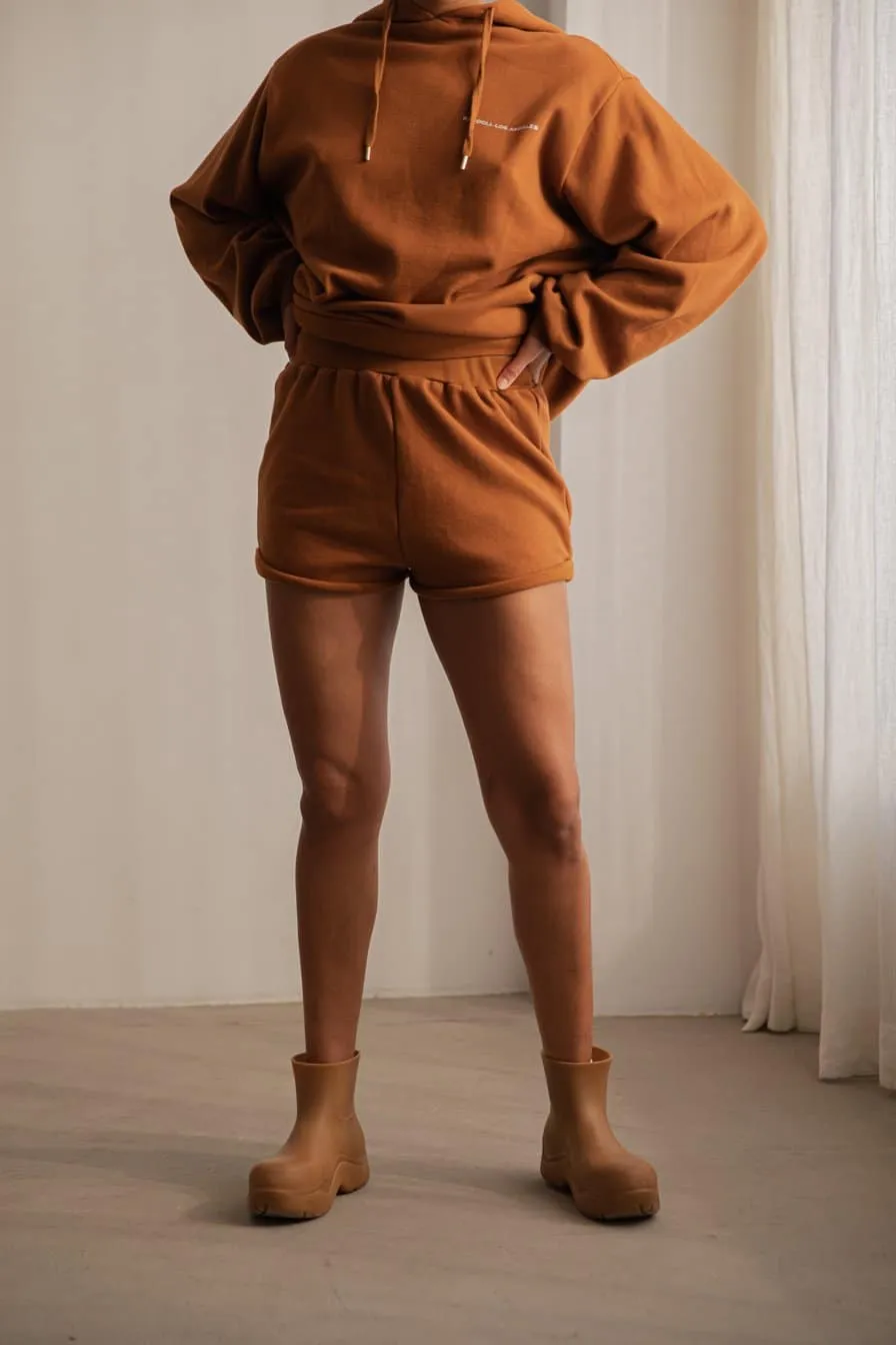 Ragdoll Sweat Shorts Bronze