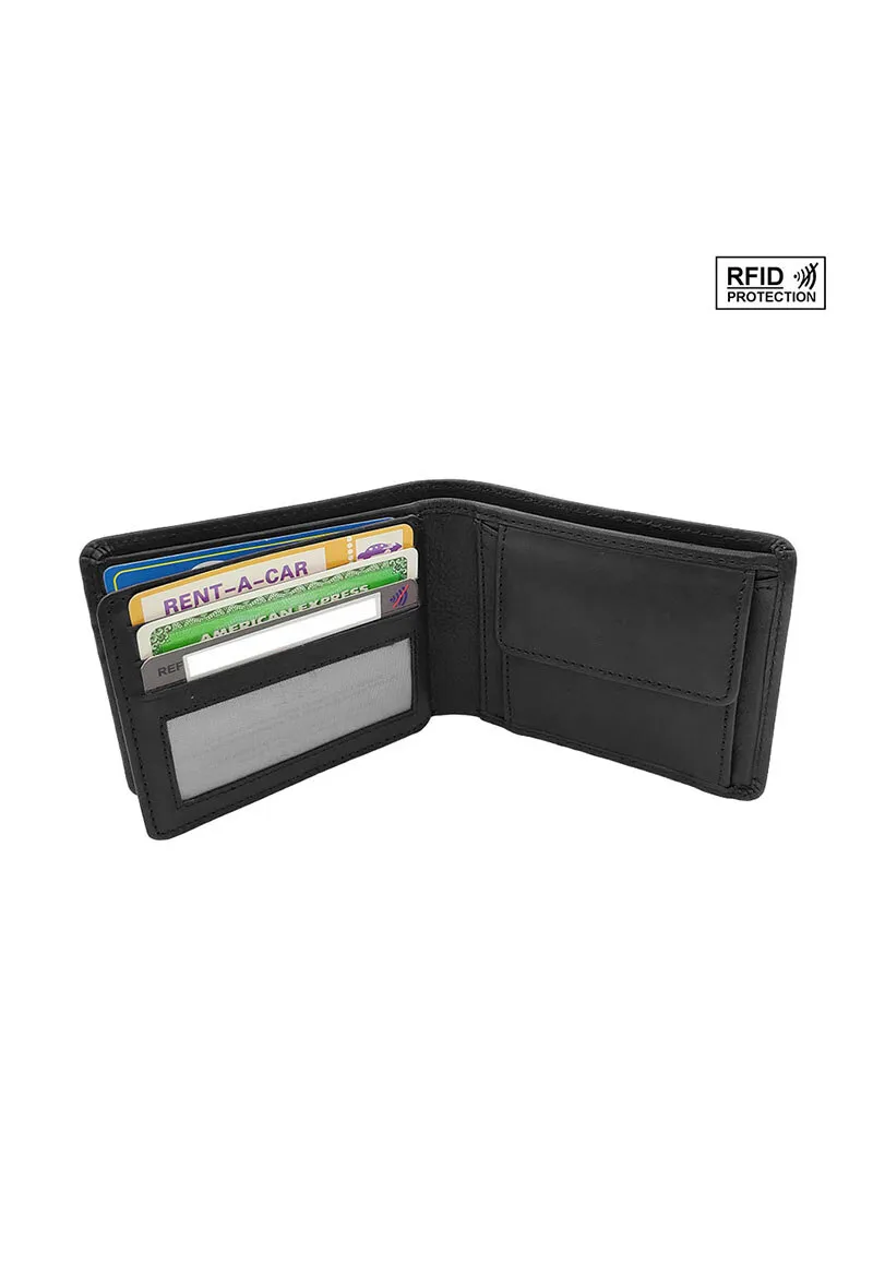 RFID-Geldbörse aus Leder