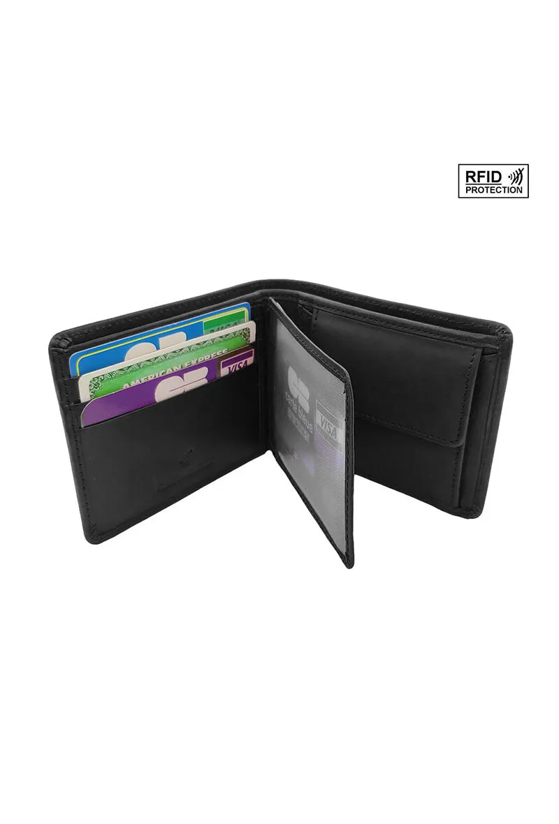 RFID-Geldbörse aus Leder
