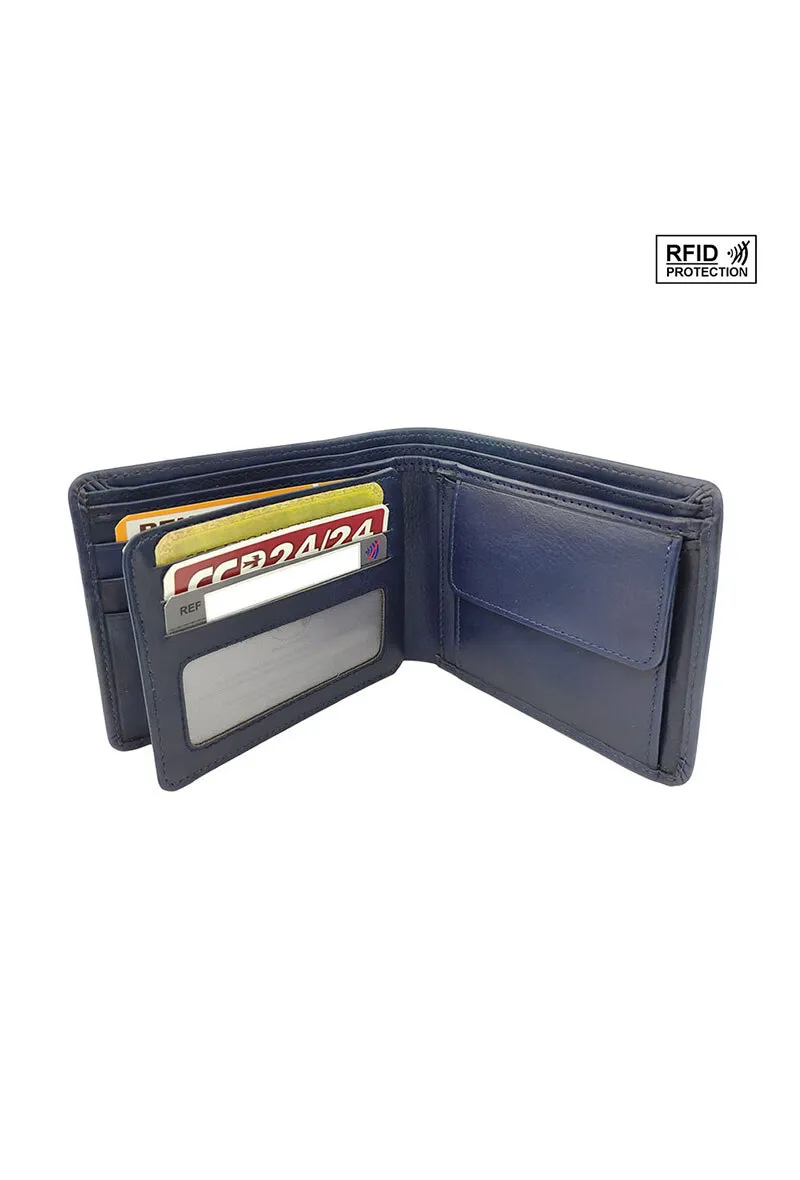 RFID-Geldbörse aus Leder