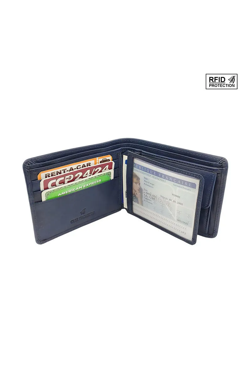 RFID-Geldbörse aus Leder