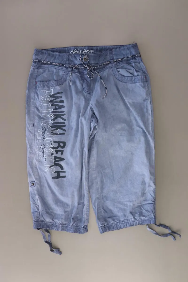Soccx Shorts Gr. 36 blau aus Baumwolle