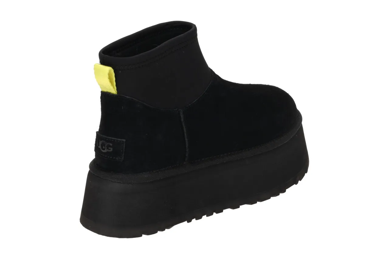 UGG Classic Mini Dipper Plateau Stiefelette schwarz 1168170