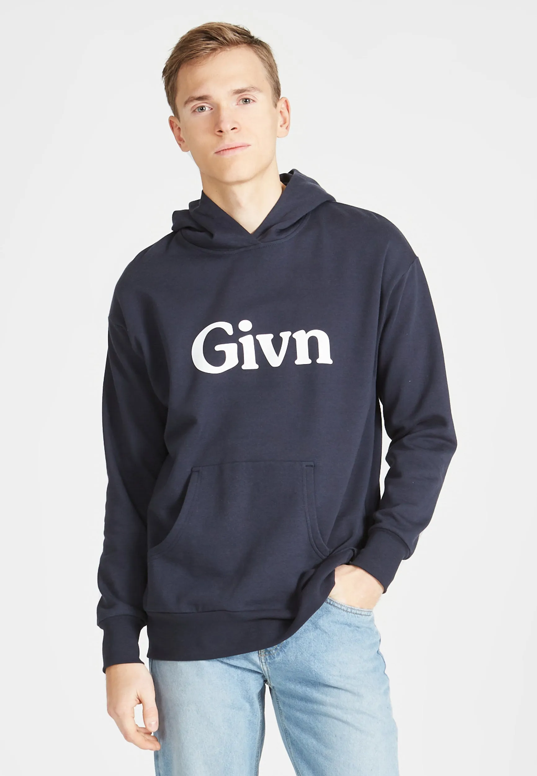 Unisex-Hoodie LYNN aus Bio-Baumwolle - Midnight Blue